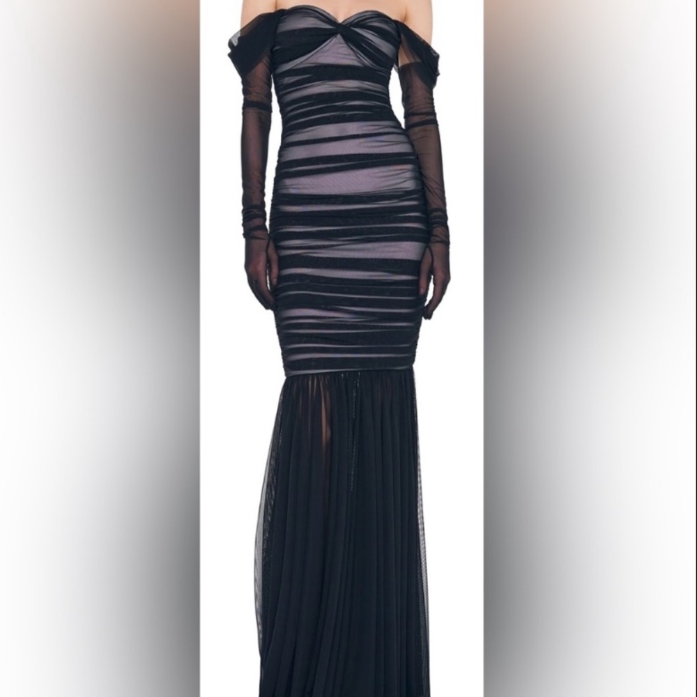 Norma Kamali Gown (gloves Not included)